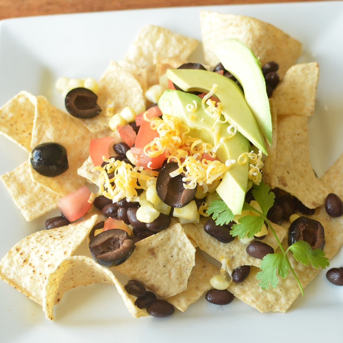 Loaded Vegetarian Nachos Super Healthy Kids